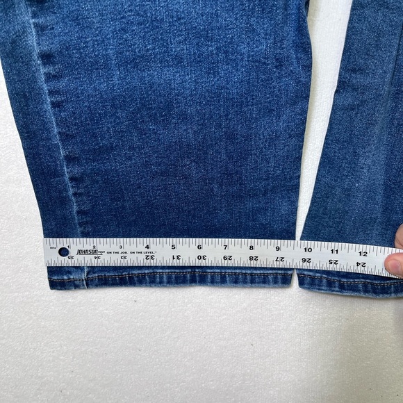 Nine West Curvy Bootcut Jeans Womens 18W Plus Size Blue Denim Stretch Cute 2562 - Picture 7 of 10